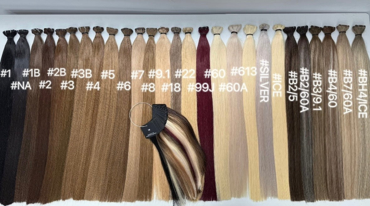 EXTENSIONS WEFT - BRUN NATUREL #1B