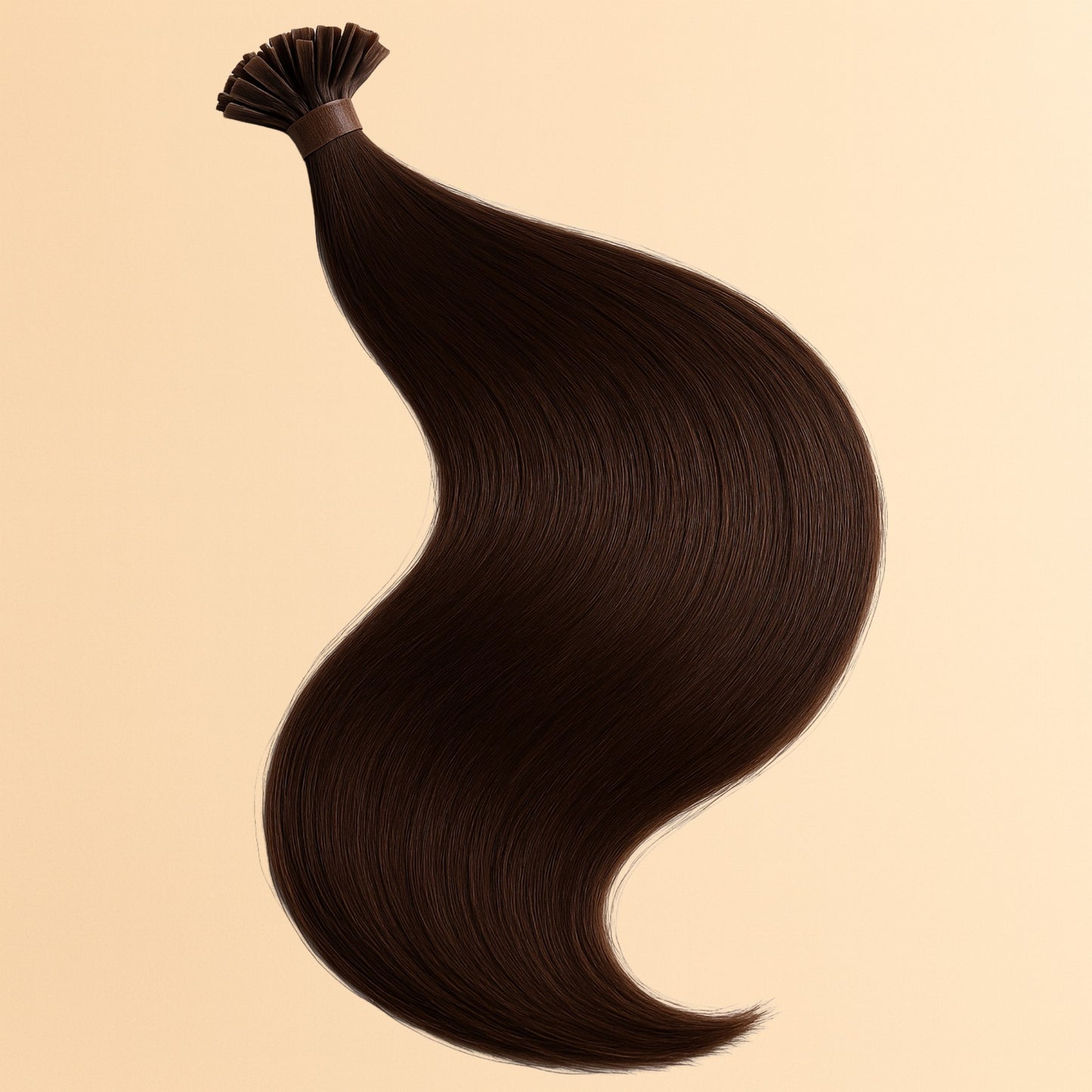 EXTENSIONS À LA KÉRATINE - BRUN INTENSE