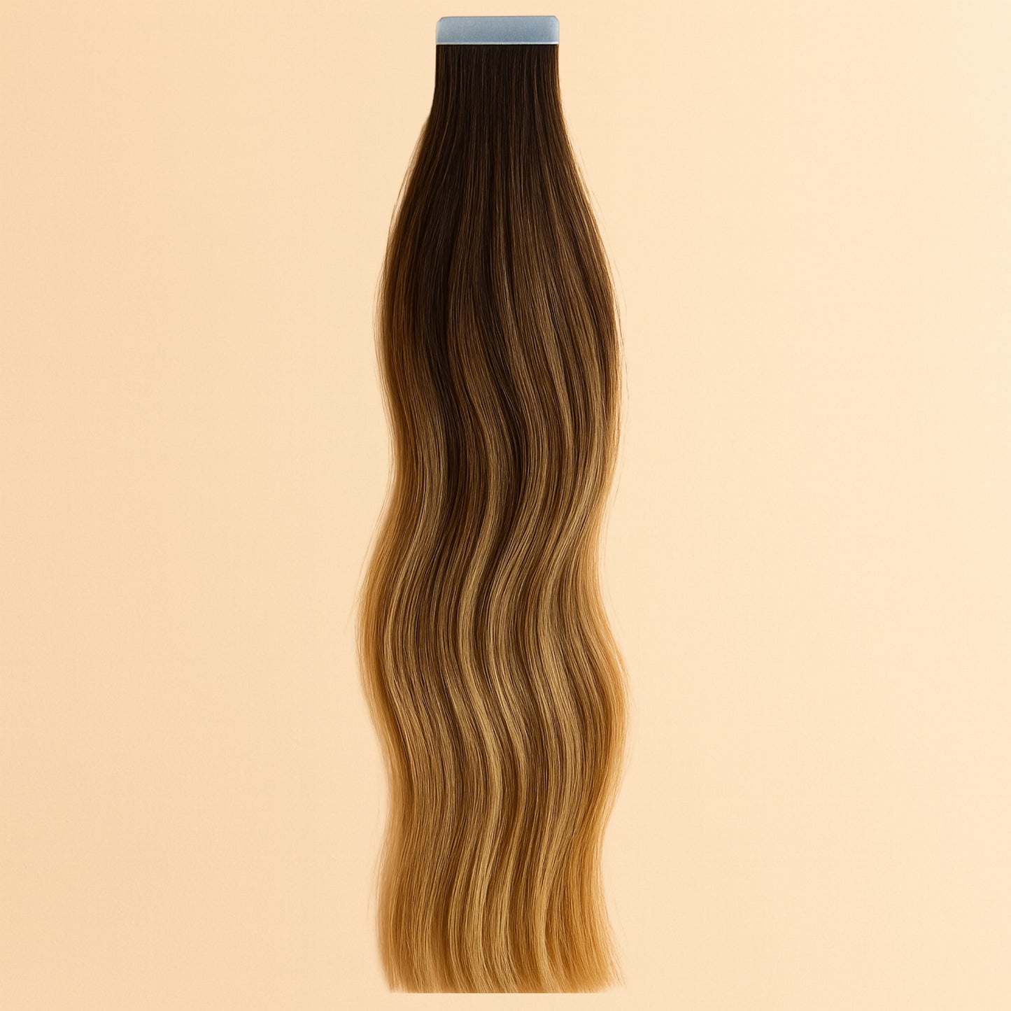 EXTENSIONS ADHÉSIVES - BRUN SABLÉ OMBRÉ