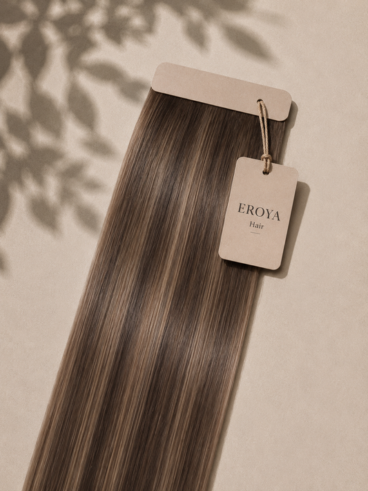 TAPE-IN EXTENSIONS - BROWN HIGHLIGHTS #B2/5