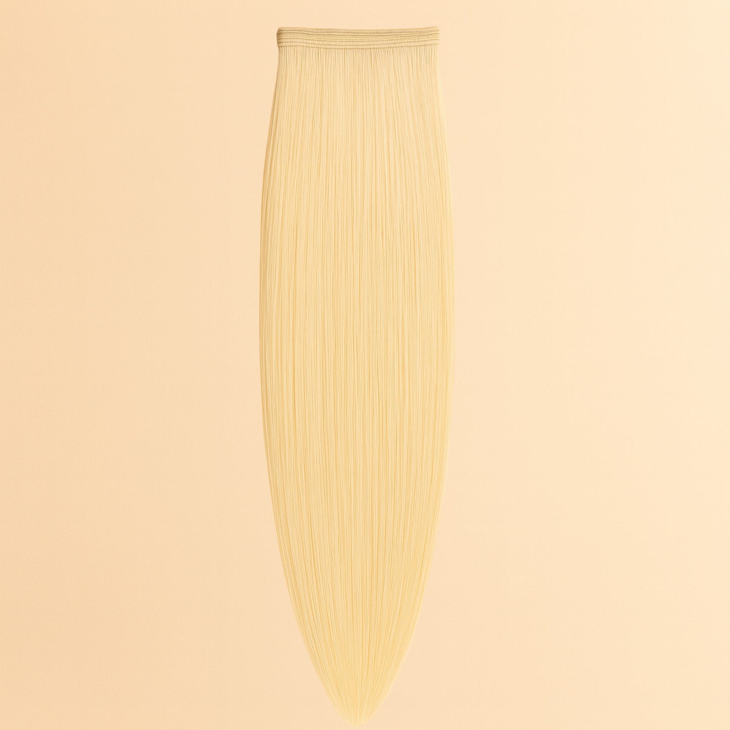 EXTENSIONS WEFT - BLOND PLATINE CHAUD60A