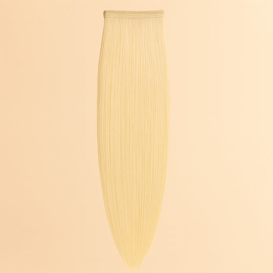 EXTENSIONS WEFT - BLOND PLATINE CHAUD60A