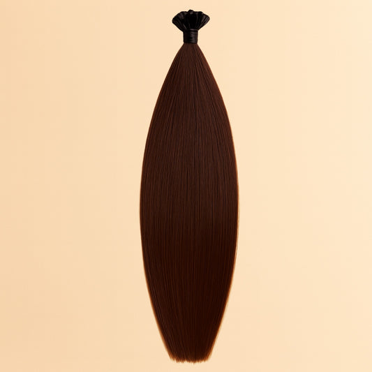 EXTENSIONS À LA KÉRATINE - BRUN CHOCOLAT