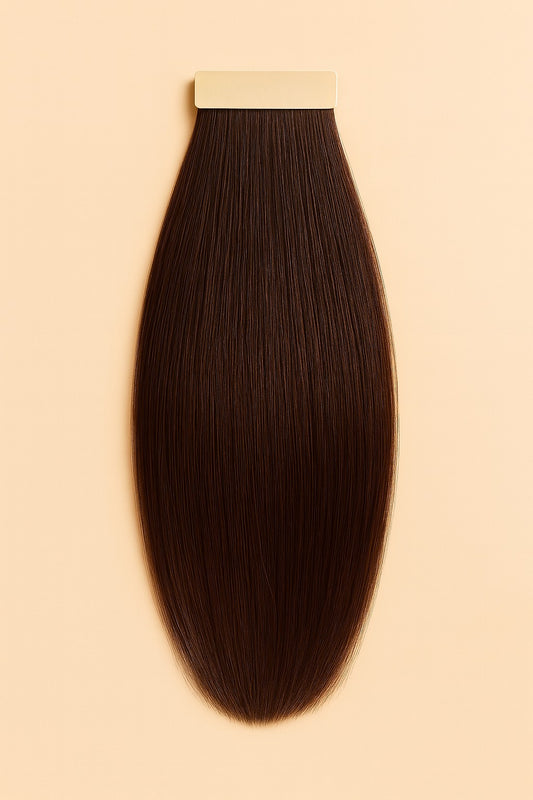 Extensions Adhésives EROYA - Longueur 50 cm - Brun Intense