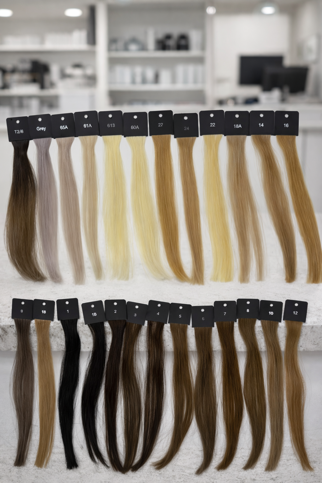 EXTENSIONS ADHÉSIVES - BRUN FONCÉ #2
