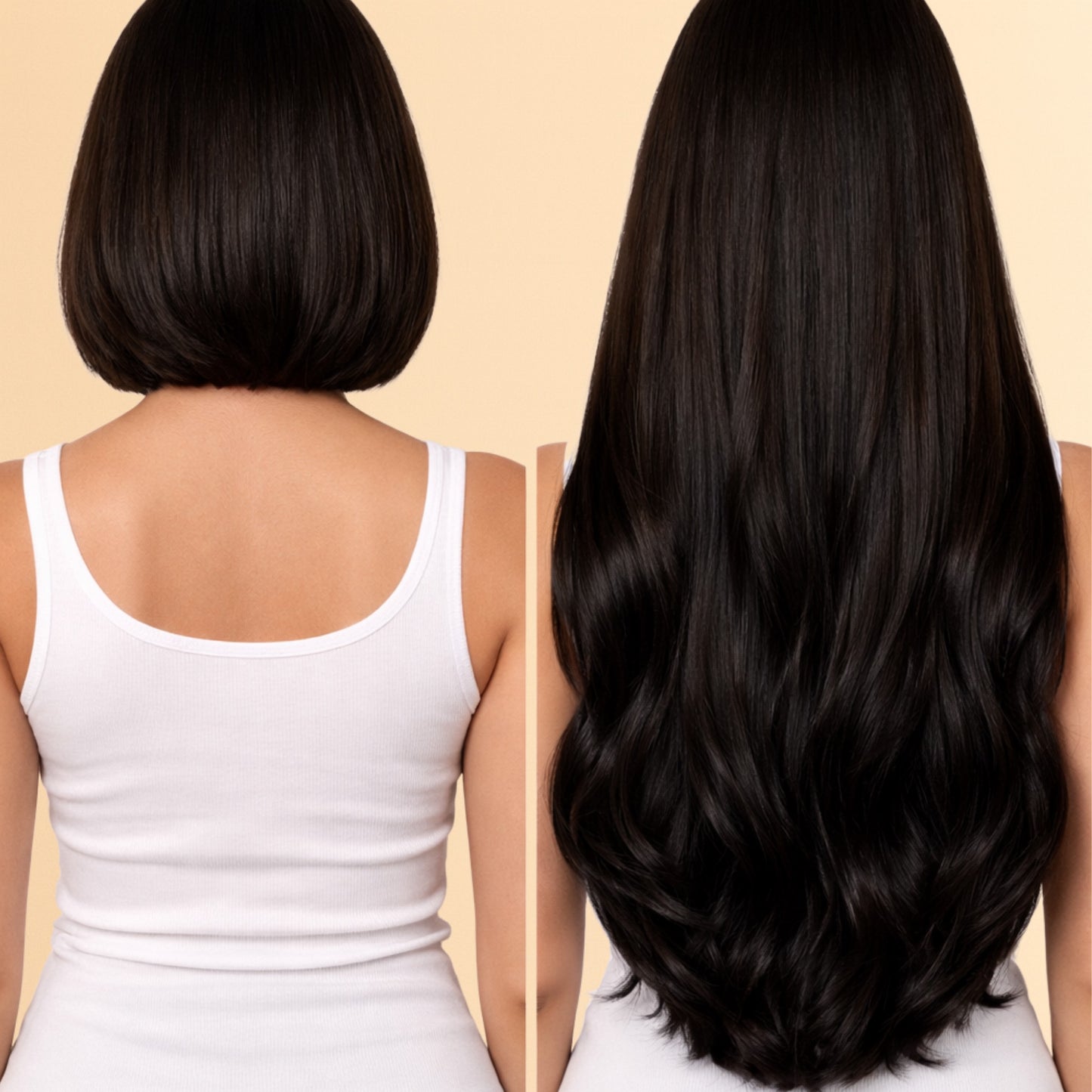 EXTENSIONS ADHÉSIVES - BRUN FONCÉ #2