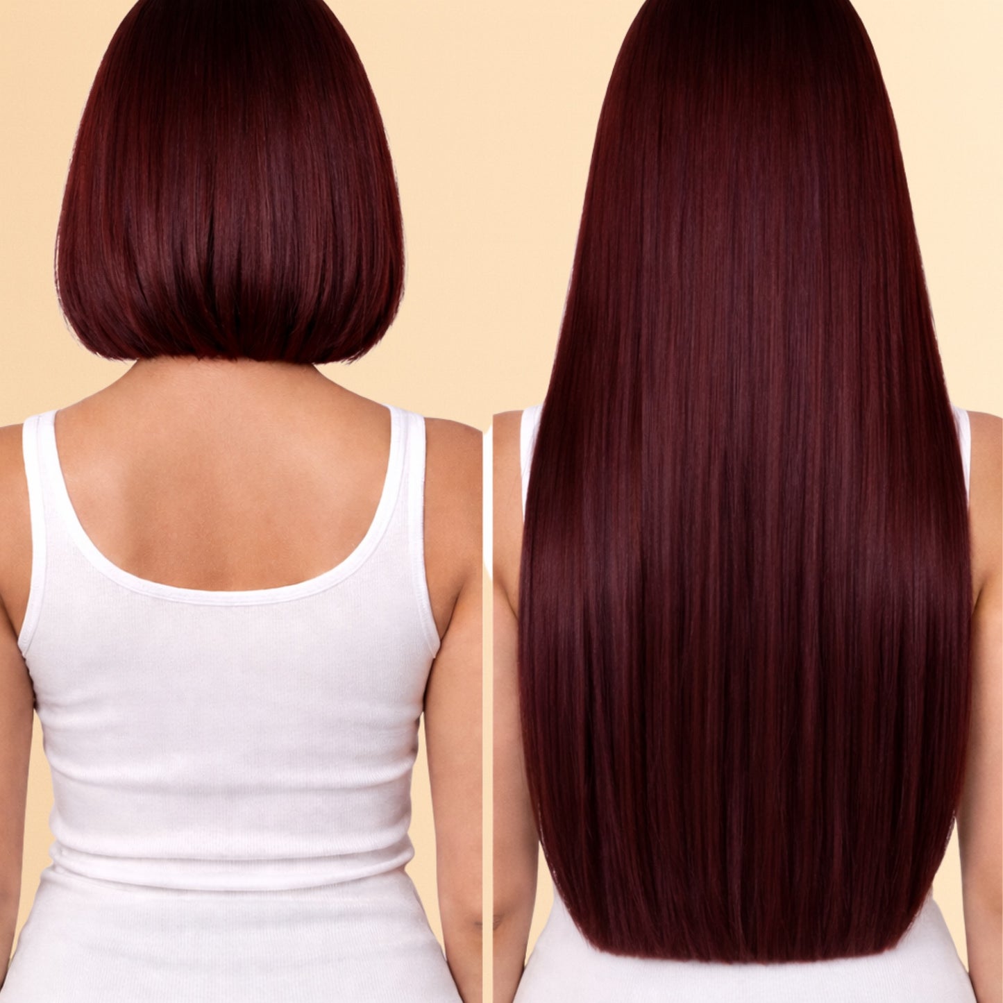 EXTENSONS ADHÉSIVES - BORDEAUX INTENSE #99J