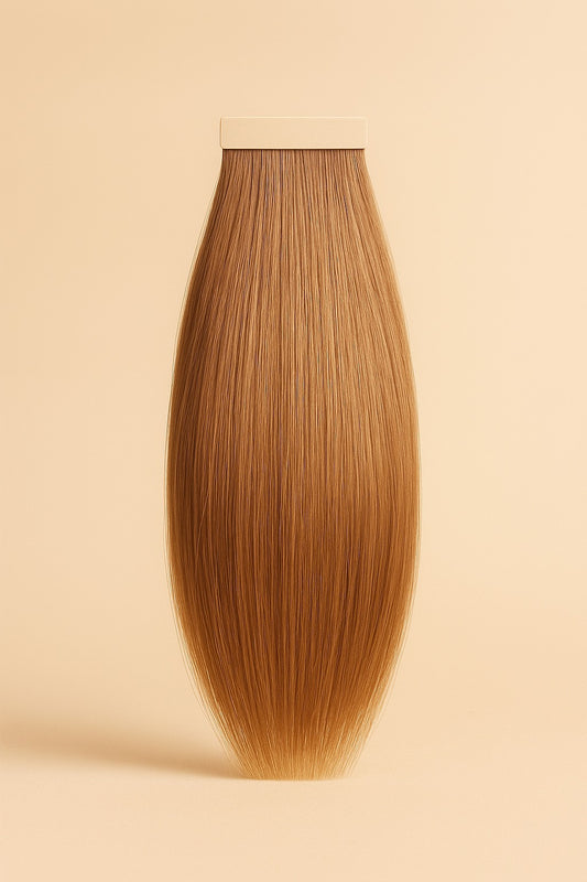 Extensions adhésives EROYA - Longueur 50 cm - Châtain Classique