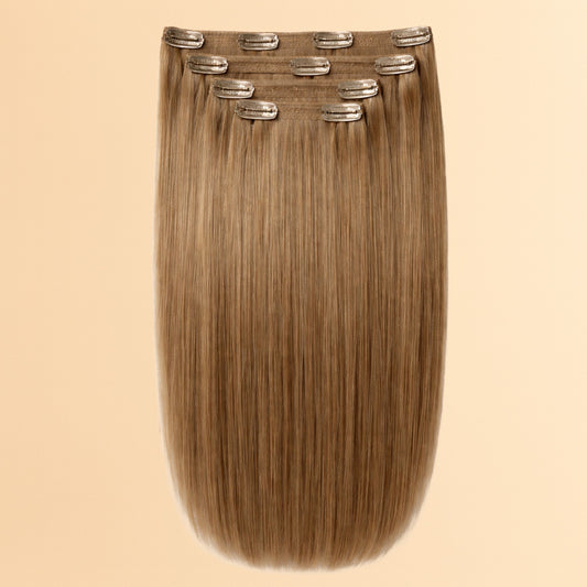 EXTENSIONS À CLIP - CHÂTAIN MARRON CLAIR #6