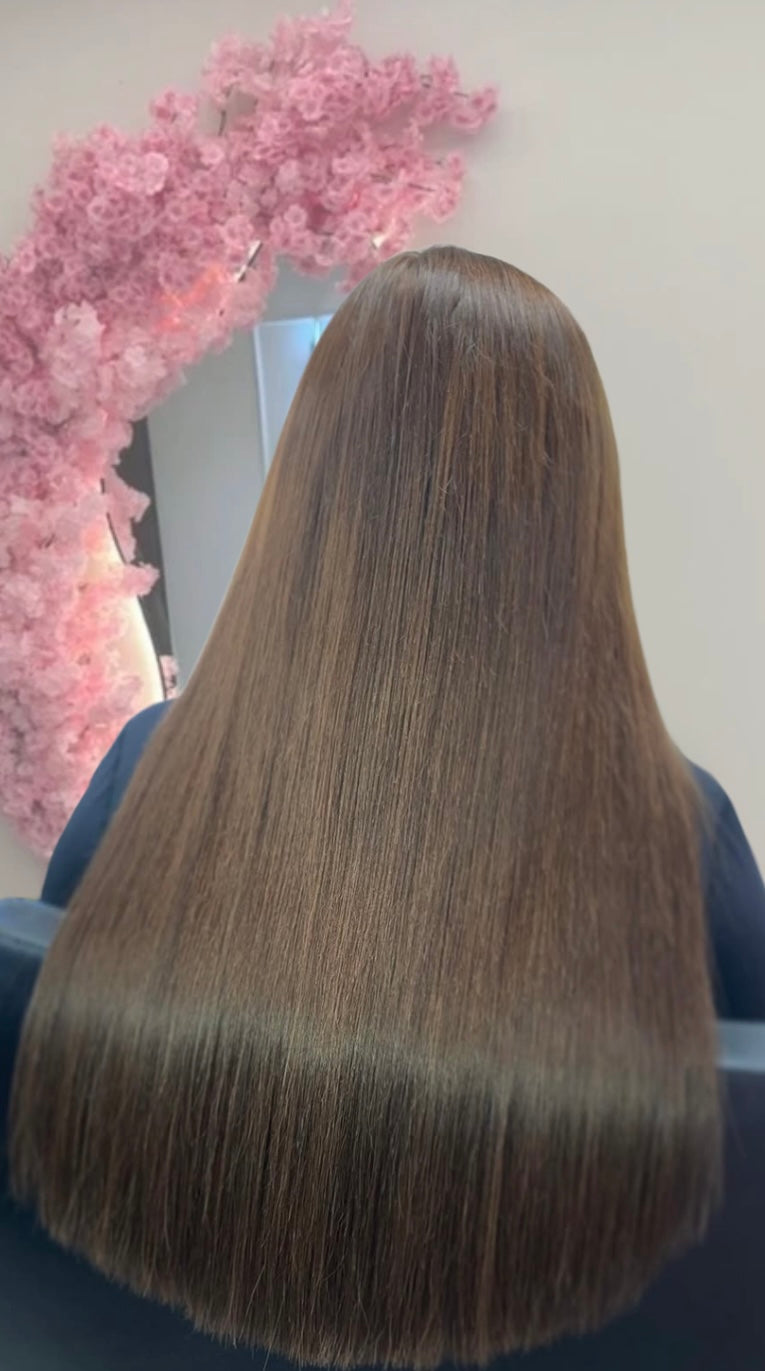 CLIP-IN EXTENSIONS - NATURAL BROWN #1B