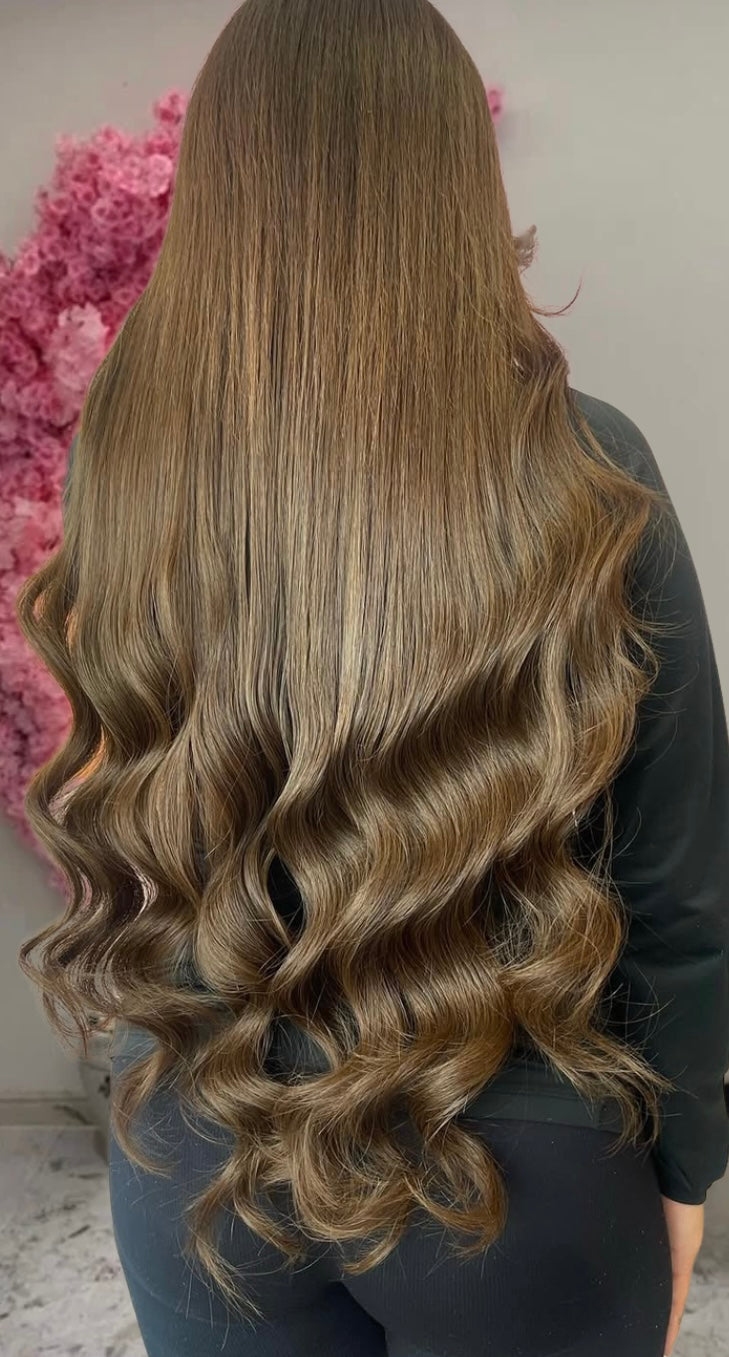 TAPE-IN EXTENSIONS - DARK CHESTNUT BROWN #3