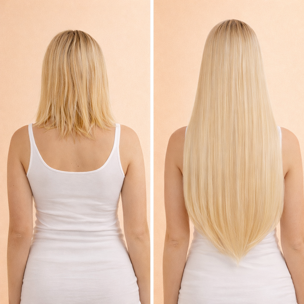 EXTENSIONS ADHÉSIVES - BLOND BEIGE CLAIR #22