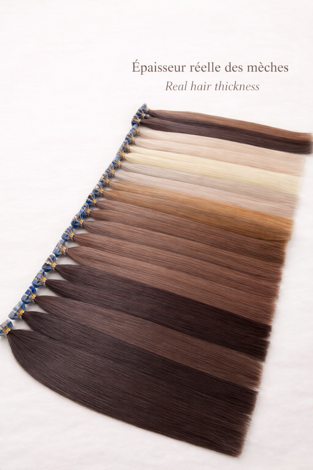 EXTENSIONS ADHÉSIVES - BRUN FONCÉ #2