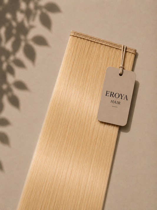 WEFT EXTENSIONS - LIGHT BEIGE BLOND #22