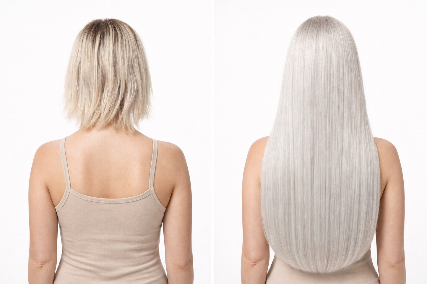 TAPE-IN EXTENSIONS - PEARL GREY #GREY