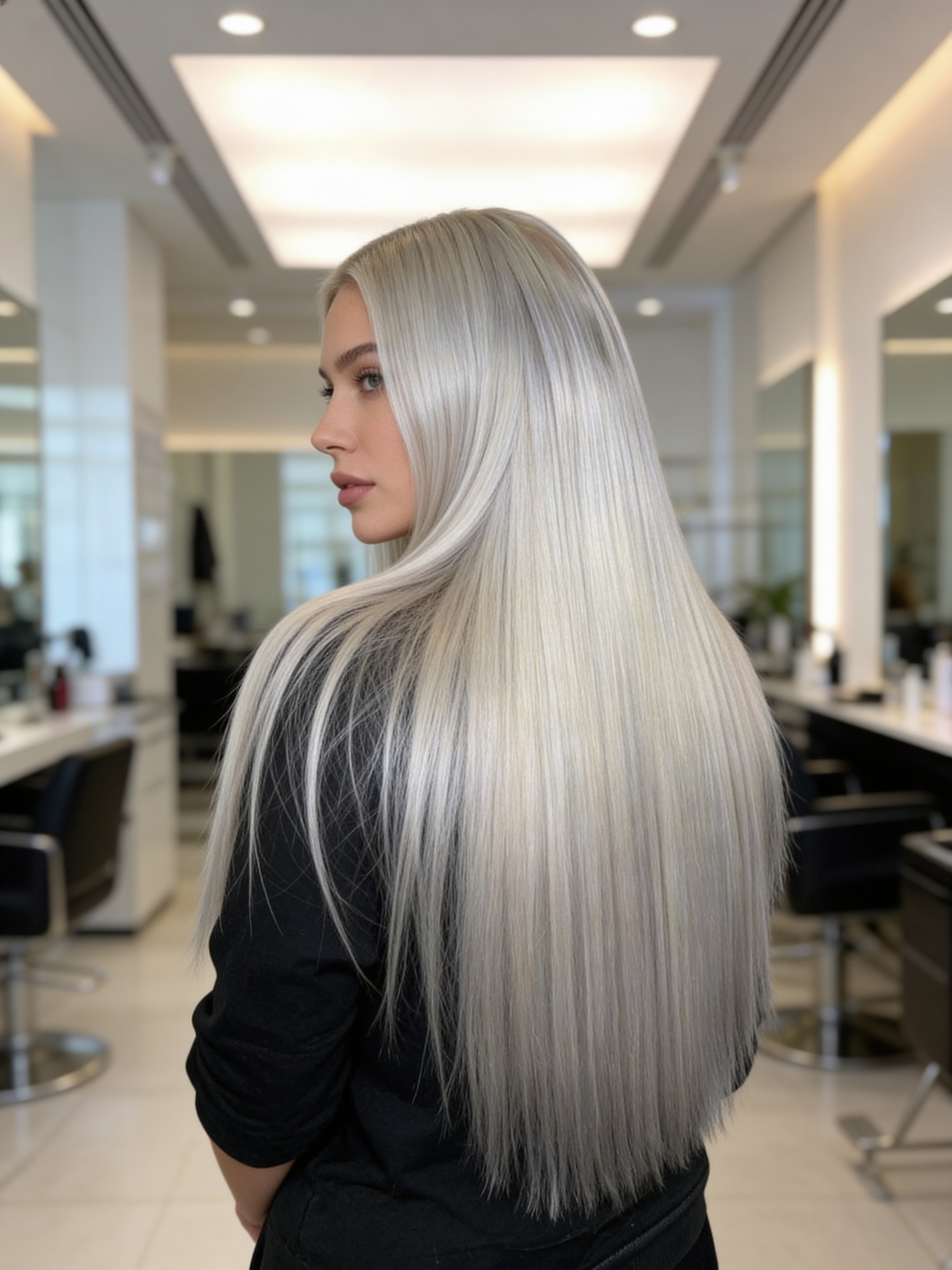 TAPE-IN EXTENSIONS - PEARL GREY #GREY