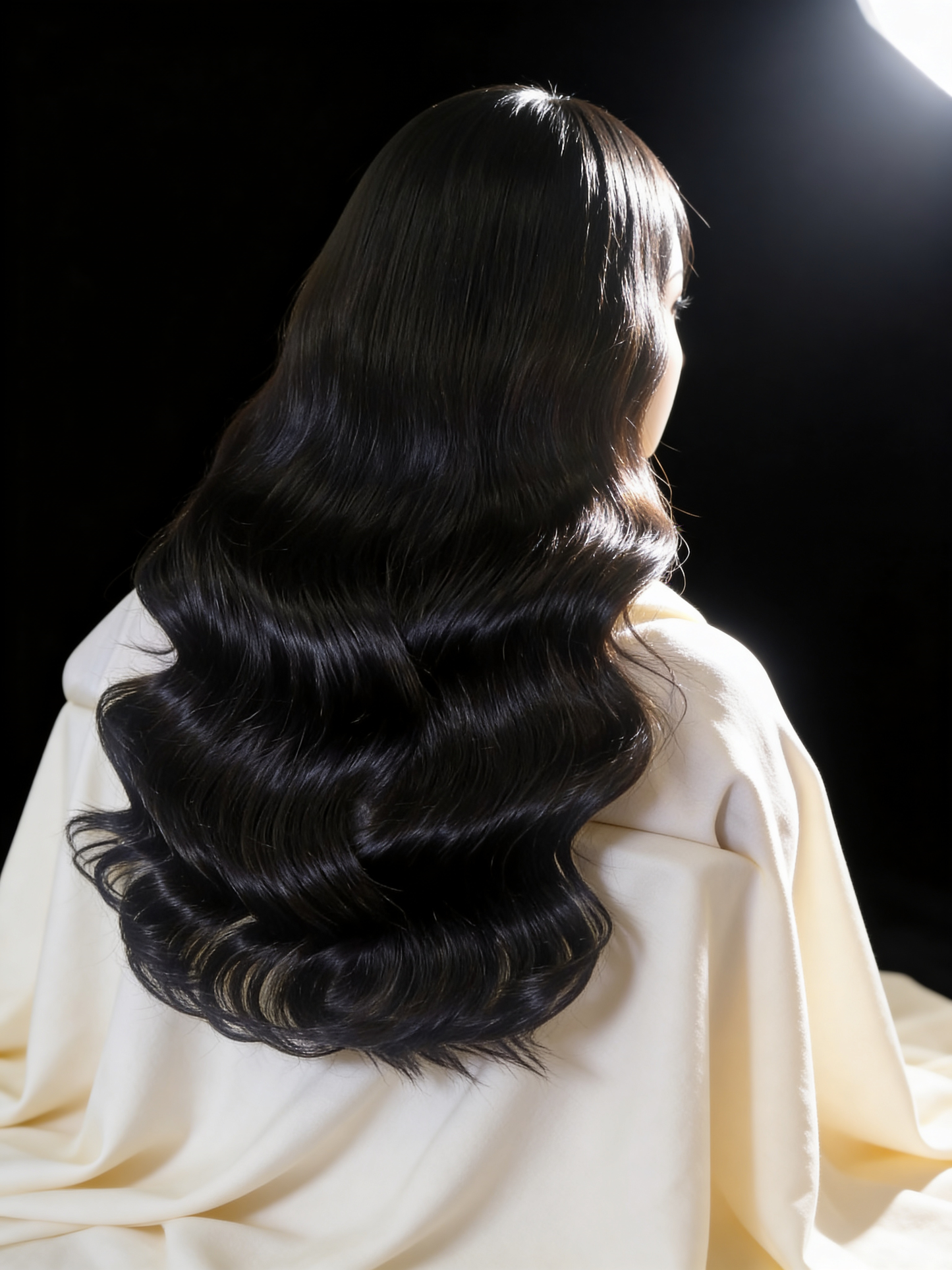 EXTENSIONS À LA KÉRATINE - NOIR NATUREL #NA