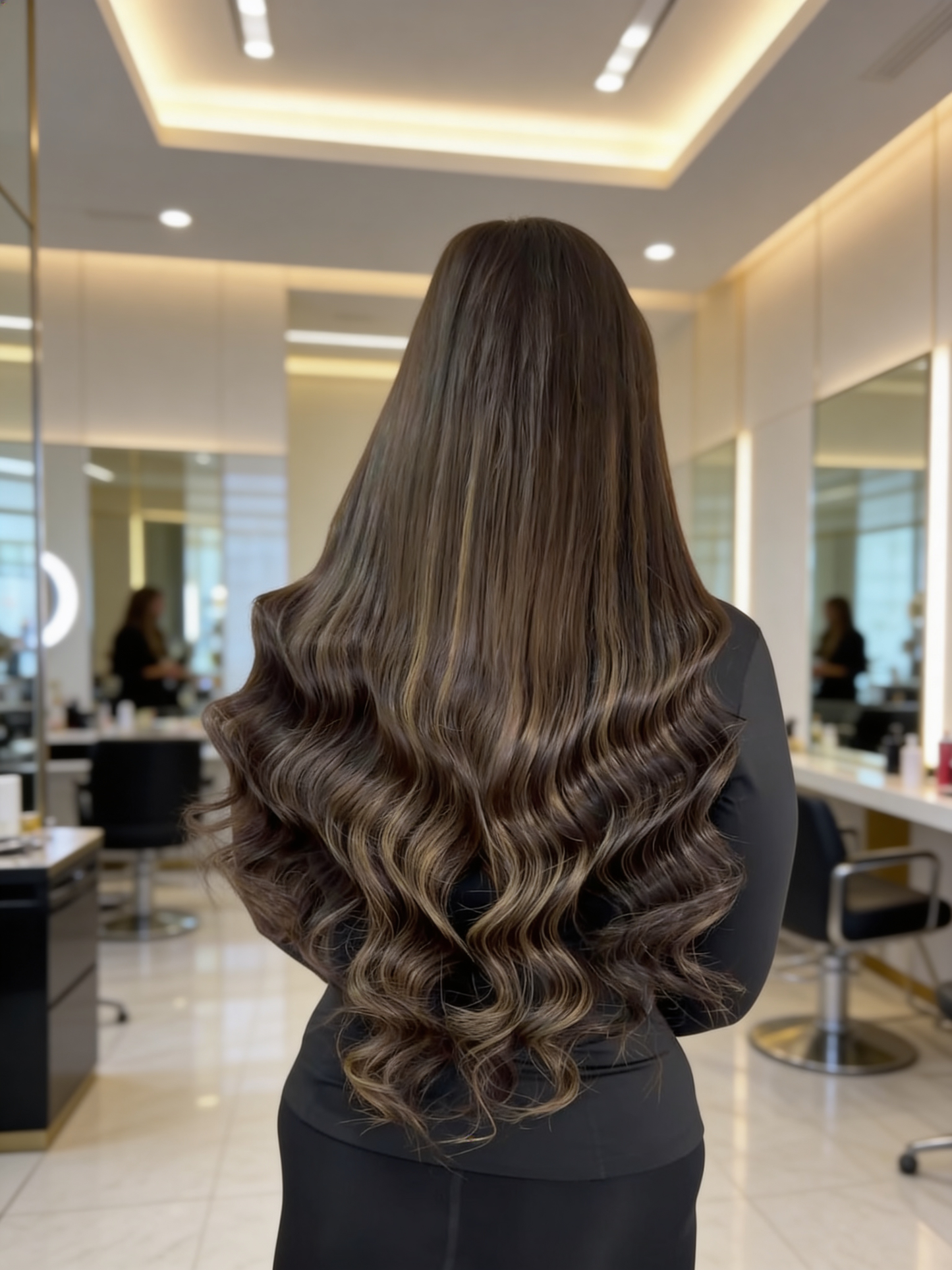 TAPE-IN EXTENSIONS - BROWN HIGHLIGHTS #B2/5