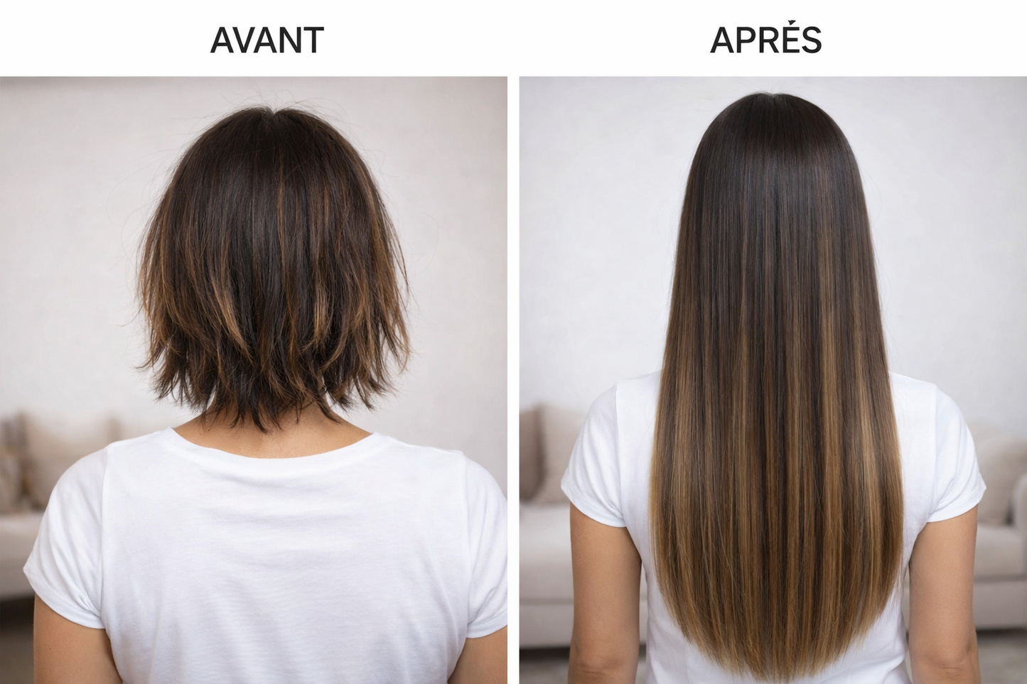 TAPE-IN EXTENSIONS - BROWN HIGHLIGHTS #B2/5