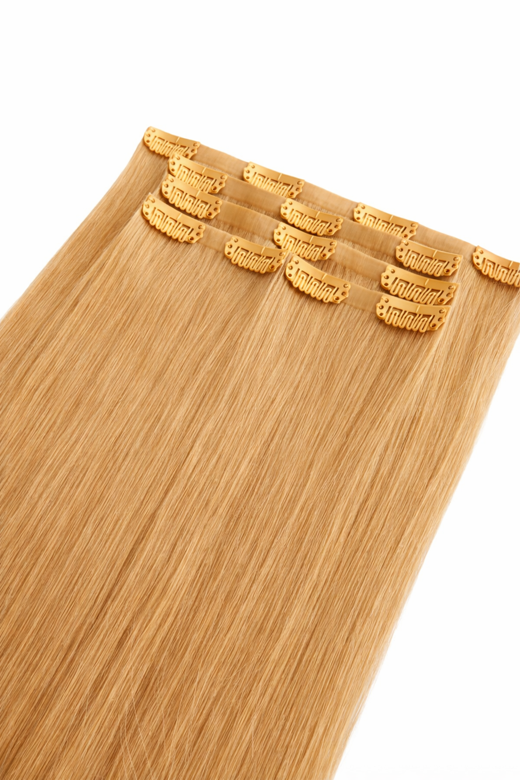 CLIP-IN EXTENSIONS - GOLDEN HONEY BLONDE #27