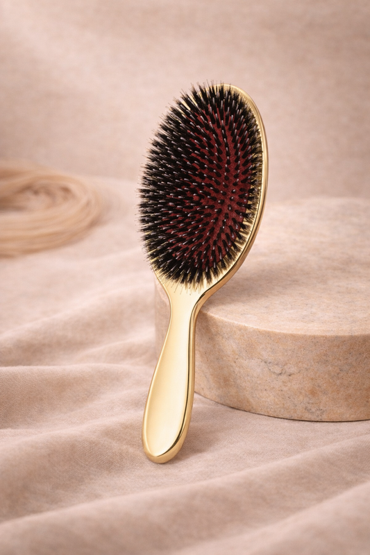 BROSSE PROFESSIONNELLE DOUBLE TECHNOLOGIES - PICOTS NYLON & POILS NATURELS