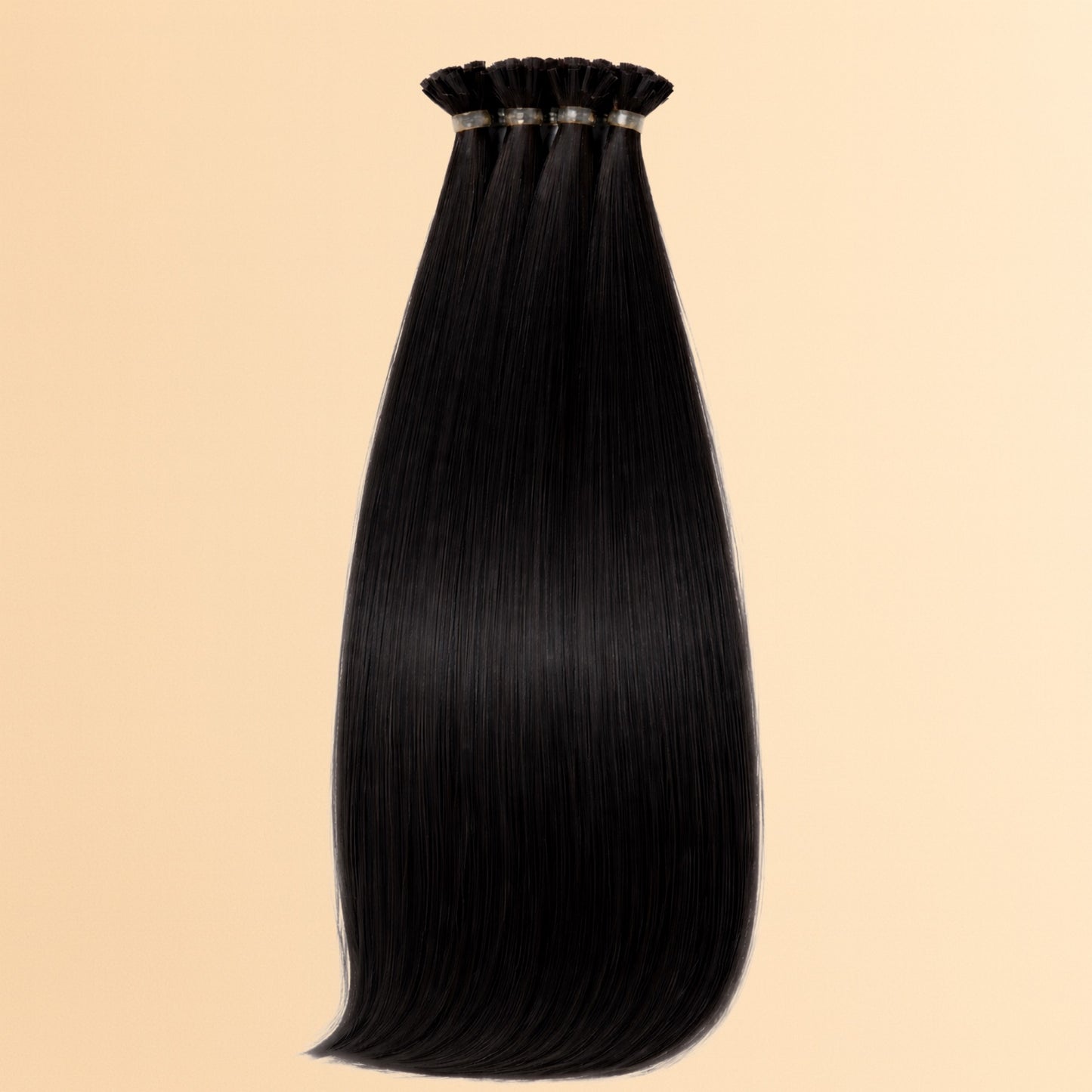 EXTENSIONS À LA KÉRATINE - NOIR NATUREL #NA