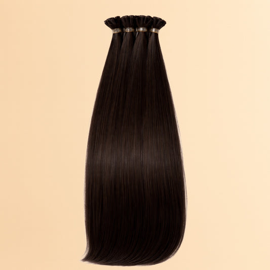 EXTENSIONS À LA KÉRATINE - BRUN FONCÉ #2