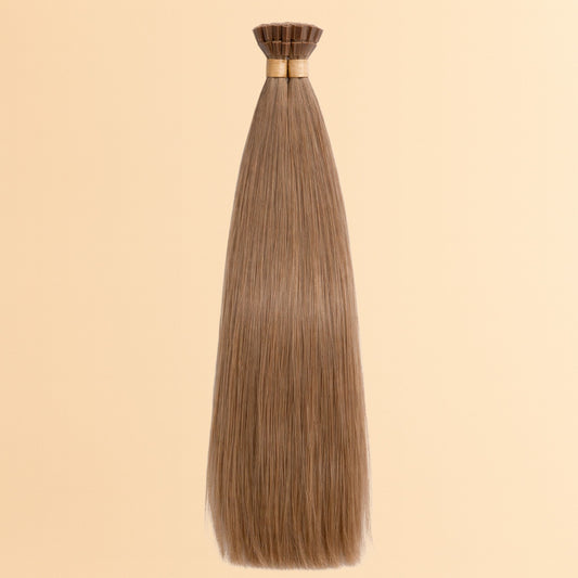 EXTENSIONS À LA KÉRATINE - CHÂTAIN MARRON NATUREL #6