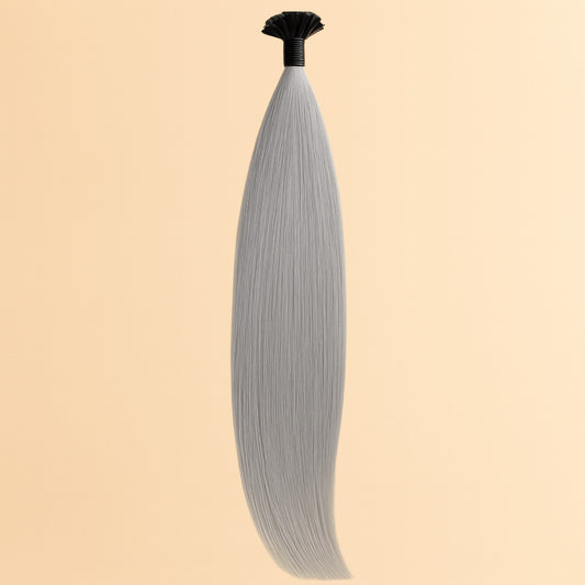 EXTENSIONS À LA KÉRATINE - GRIS PERLE