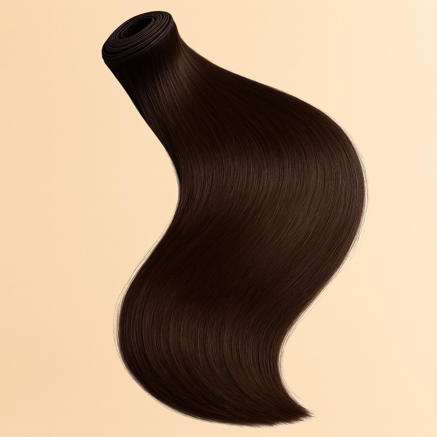 EXTENSIONS WEFT BRUN INTENSE – REMY HAIR PREMIUM